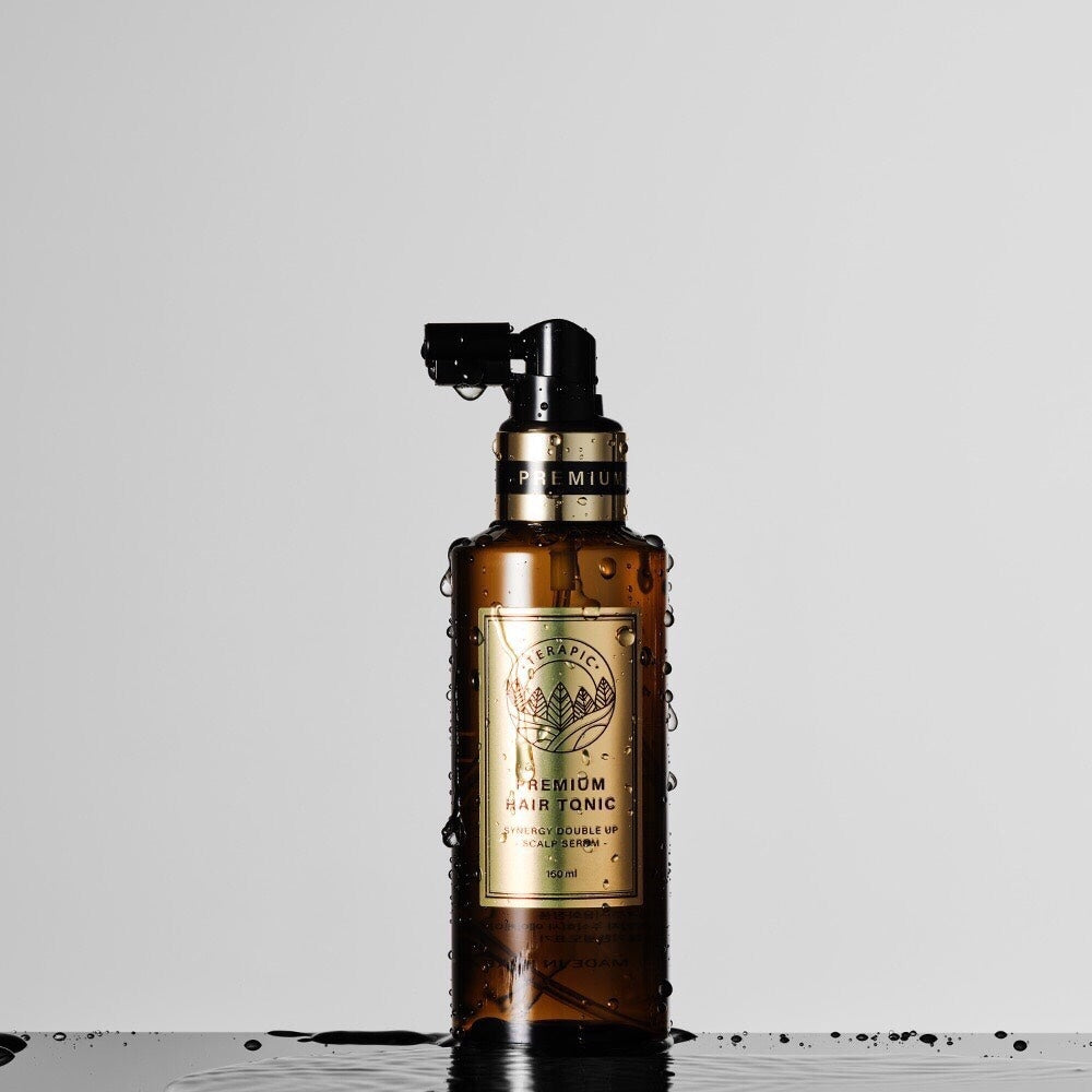TERAPIC Premium Hair Tonic Synergy Double Up Scalp Serum 160ml Anti-Hair Loss