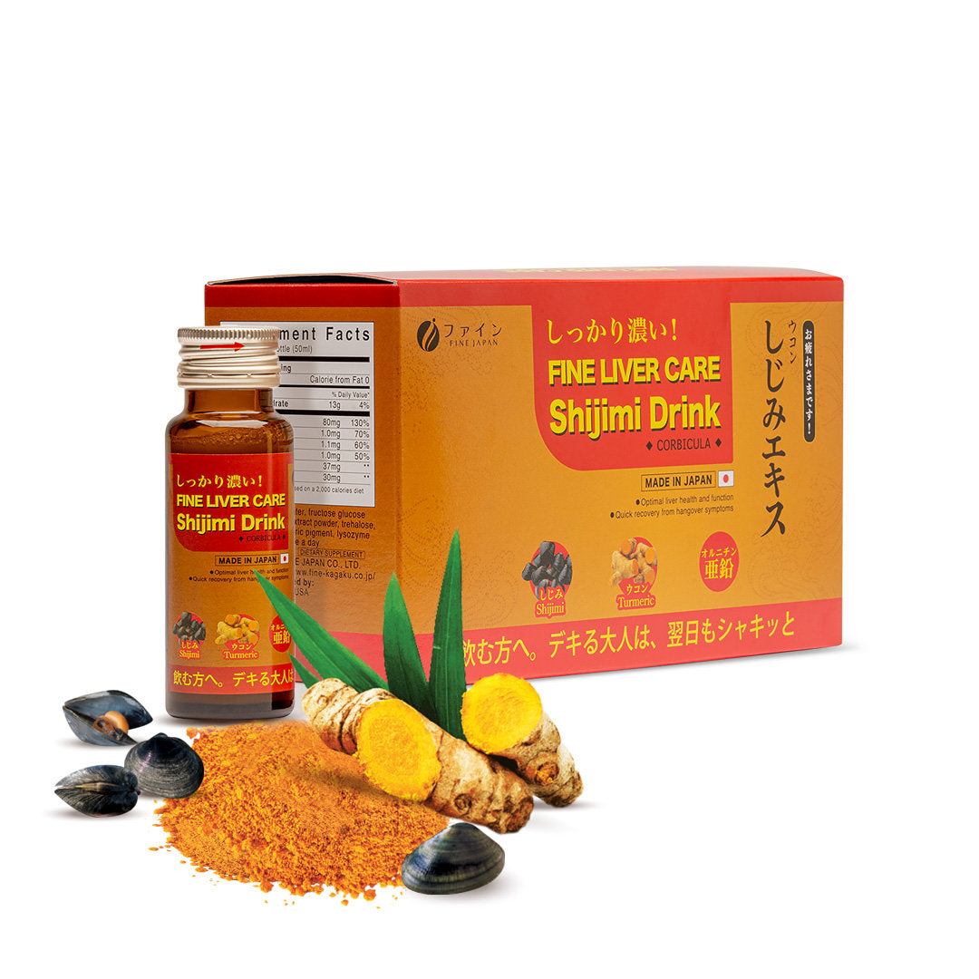 Fine Japan Liver Care & Detox Drink with Turmeric & Ornithine