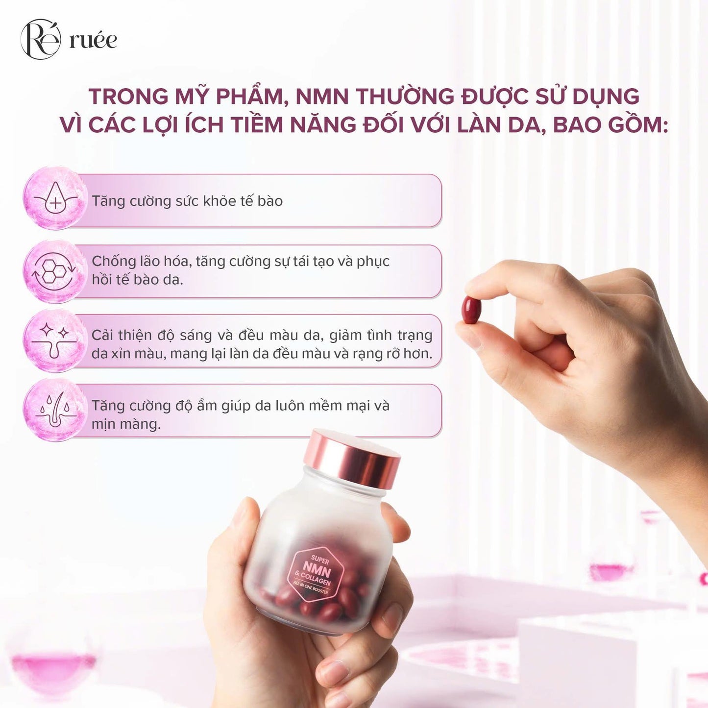 ruée SUPER NMN & COLLAGEN - All-in-One Anti-Aging Booster