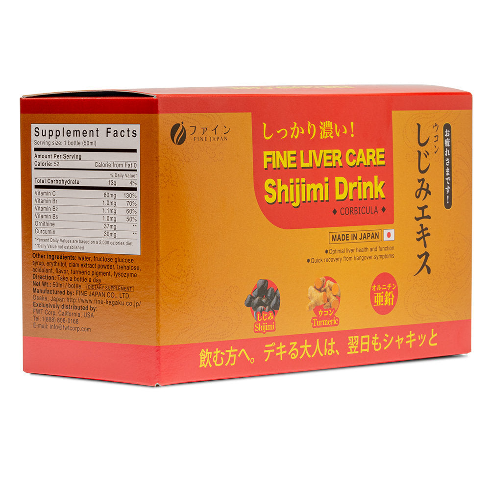 Fine Japan Liver Care & Detox Drink with Turmeric & Ornithine