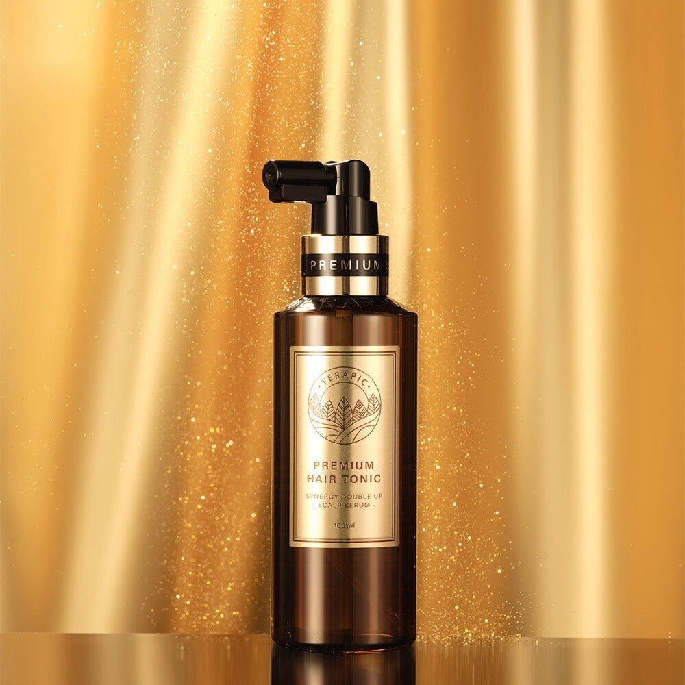 TERAPIC Premium Hair Tonic Synergy Double Up Scalp Serum 160ml Anti-Hair Loss