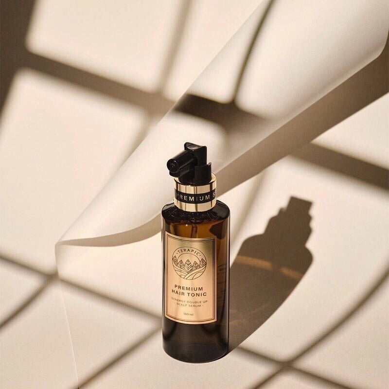 TERAPIC Premium Hair Tonic Synergy Double Up Scalp Serum 160ml Anti-Hair Loss
