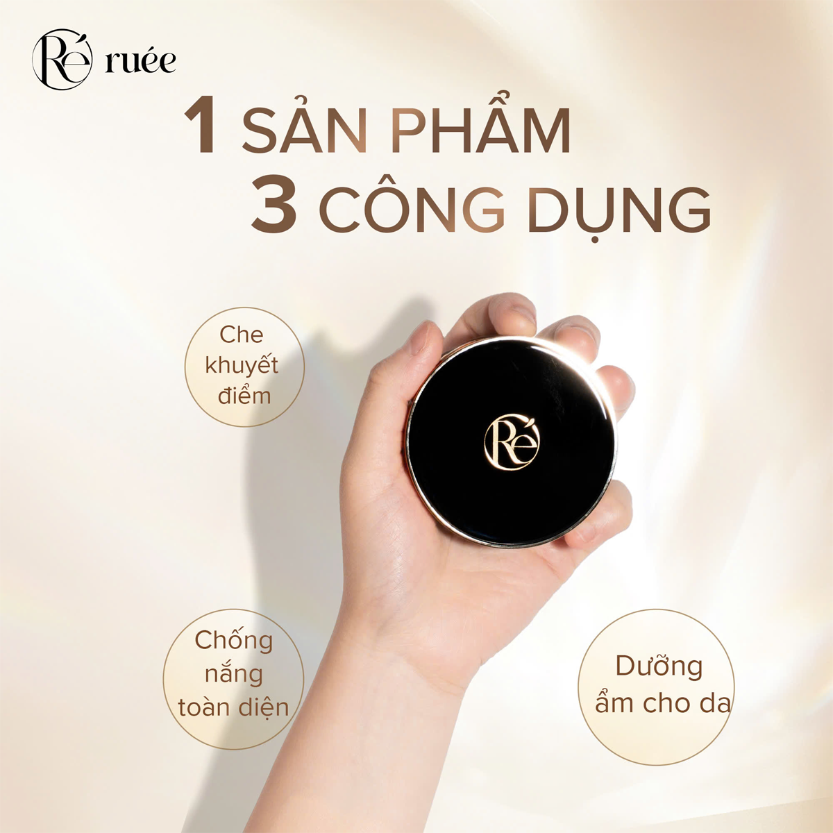 Ruée Essential Effect Kill Cover Cushion SPF50+/PA+++