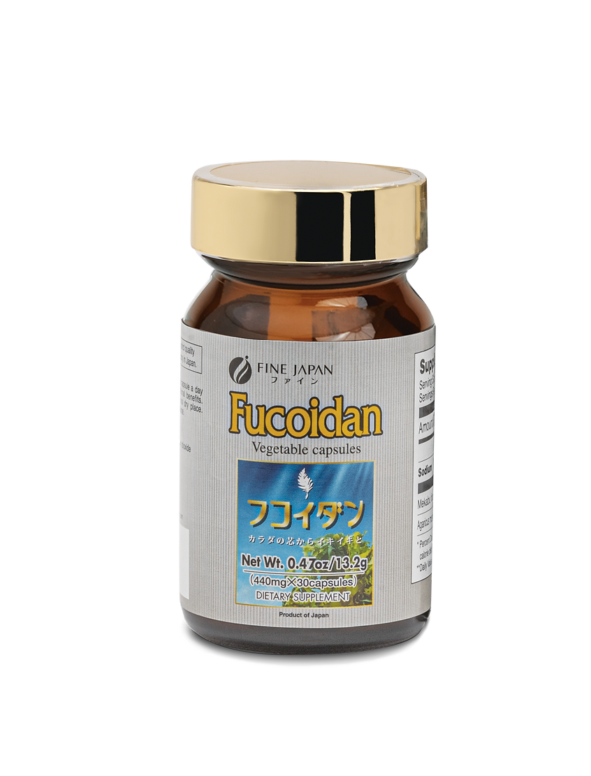 Fine Japan Fucoidan from Wakame Mekabu & Agaricus Mushroom