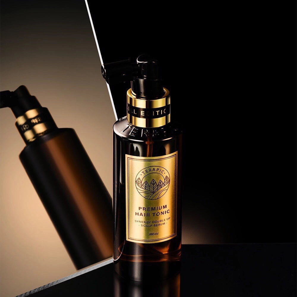 TERAPIC Premium Hair Tonic Synergy Double Up Scalp Serum 160ml Anti-Hair Loss