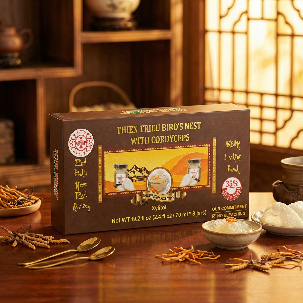 Yến Sào Thiên Triều Bird's Nest Drink 35% — product view 4
