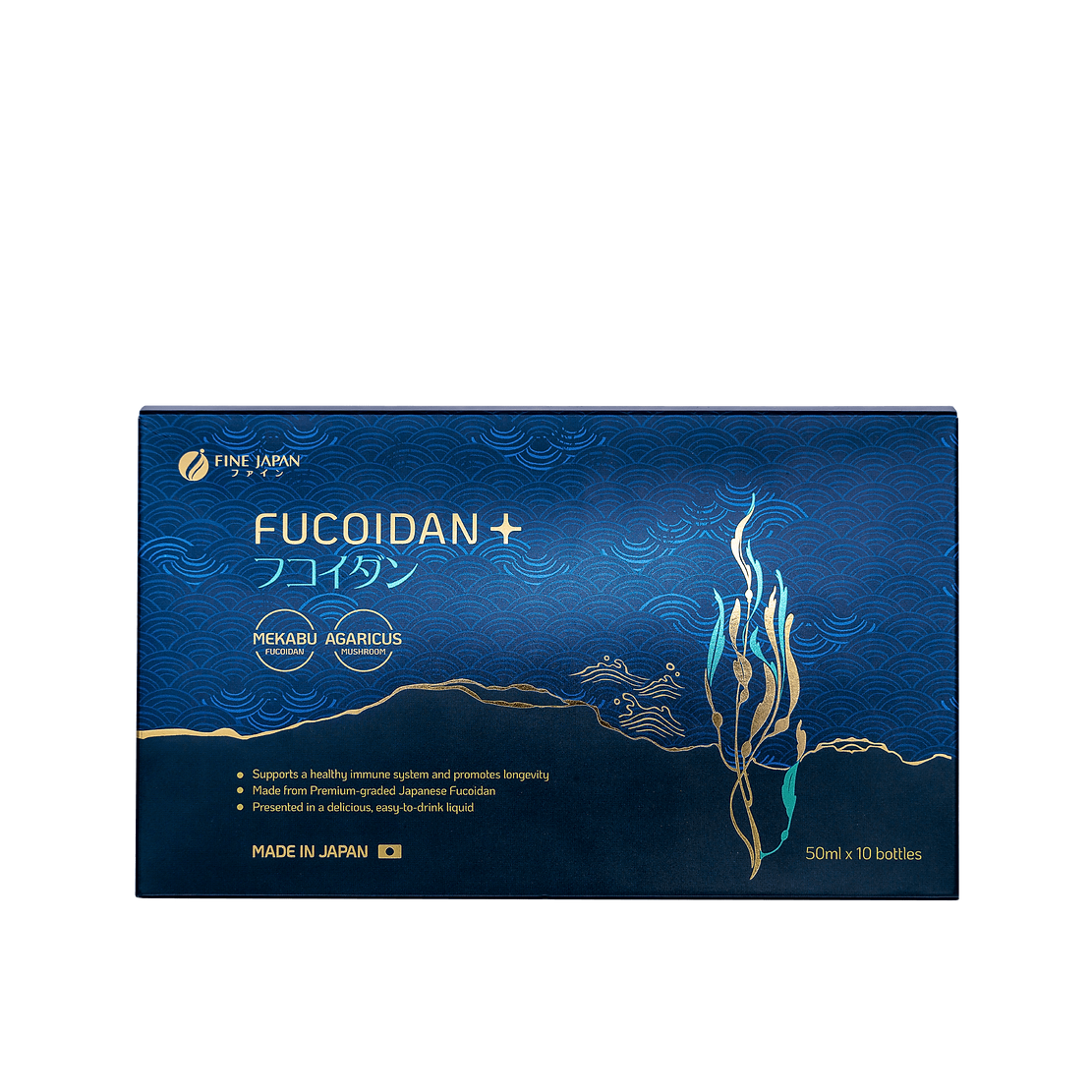 Fine Japan Fucoidan Plus - High-Potency Liquid Drink