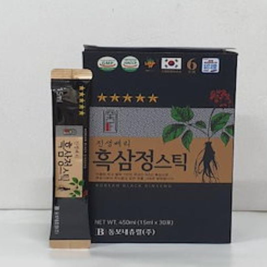 Daesan Black Ginseng Extract Sticks - Convenient Daily Health &amp; Energy Booster