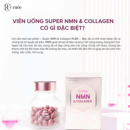 ruée SUPER NMN & COLLAGEN - All-in-One Anti-Aging Booster
