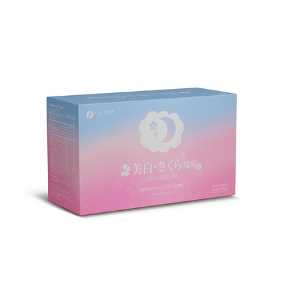 (BUY 1 GET 1 FREE) Luna Sakura Whitening Collagen - Collagen dưỡng trắng vị Hoa Anh Đào