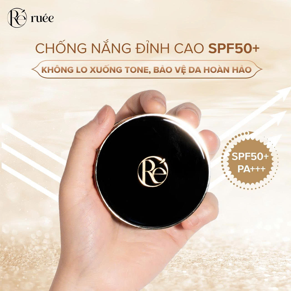 Ruée Essential Effect Kill Cover Cushion SPF50+/PA+++
