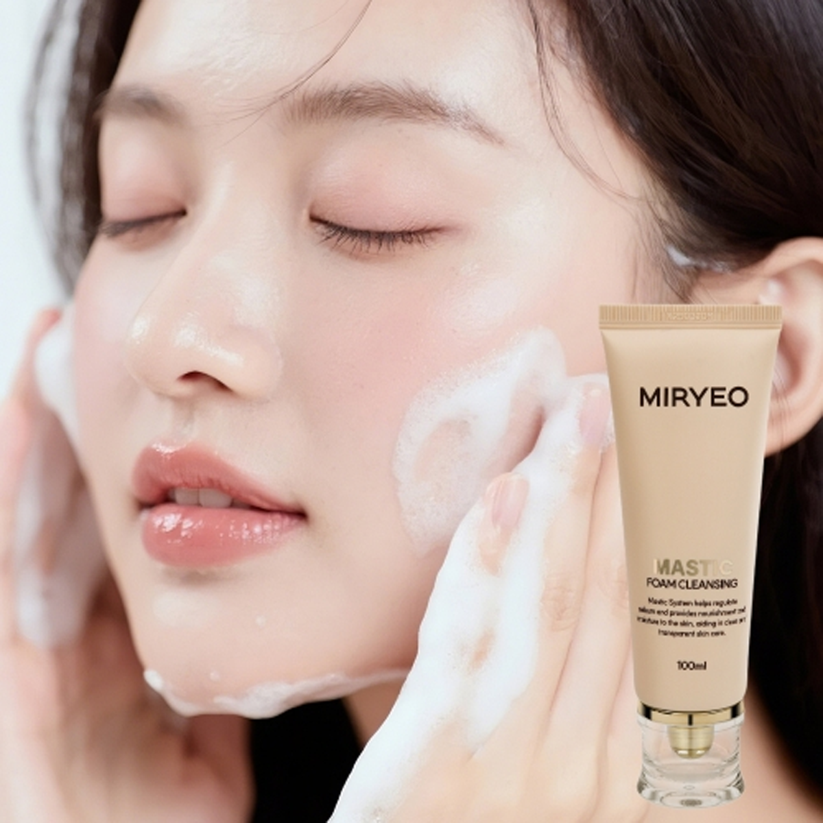 Miryeo Mastic Foam Cleansing - Pore Refining & Sebum Control Cleanser