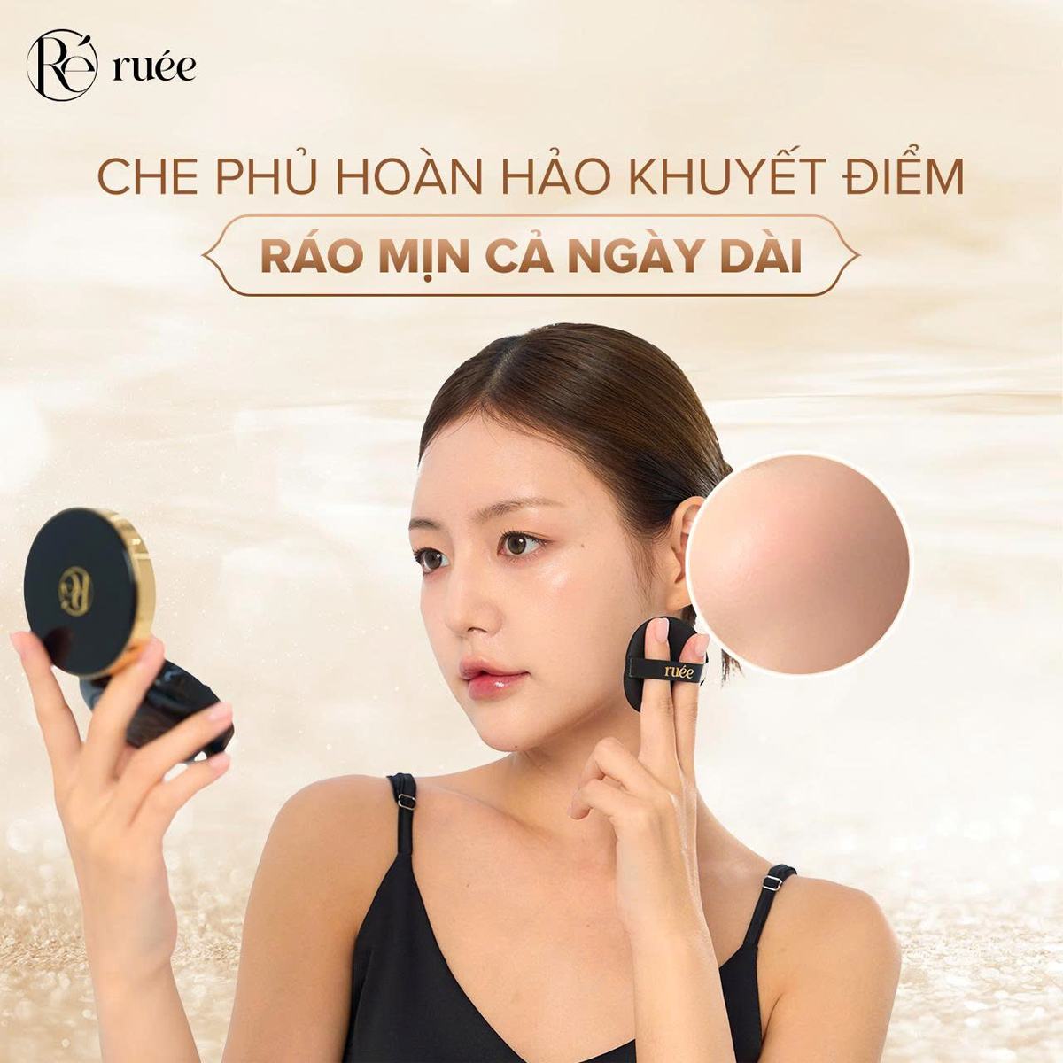 Ruée Essential Effect Kill Cover Cushion SPF50+/PA+++