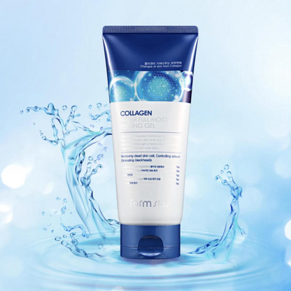 farm stay collagen water full moist peeling gel
