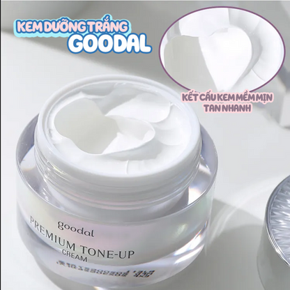 Goodal Premium Tone-Up Cream - Instant Brightening & Moisturizer