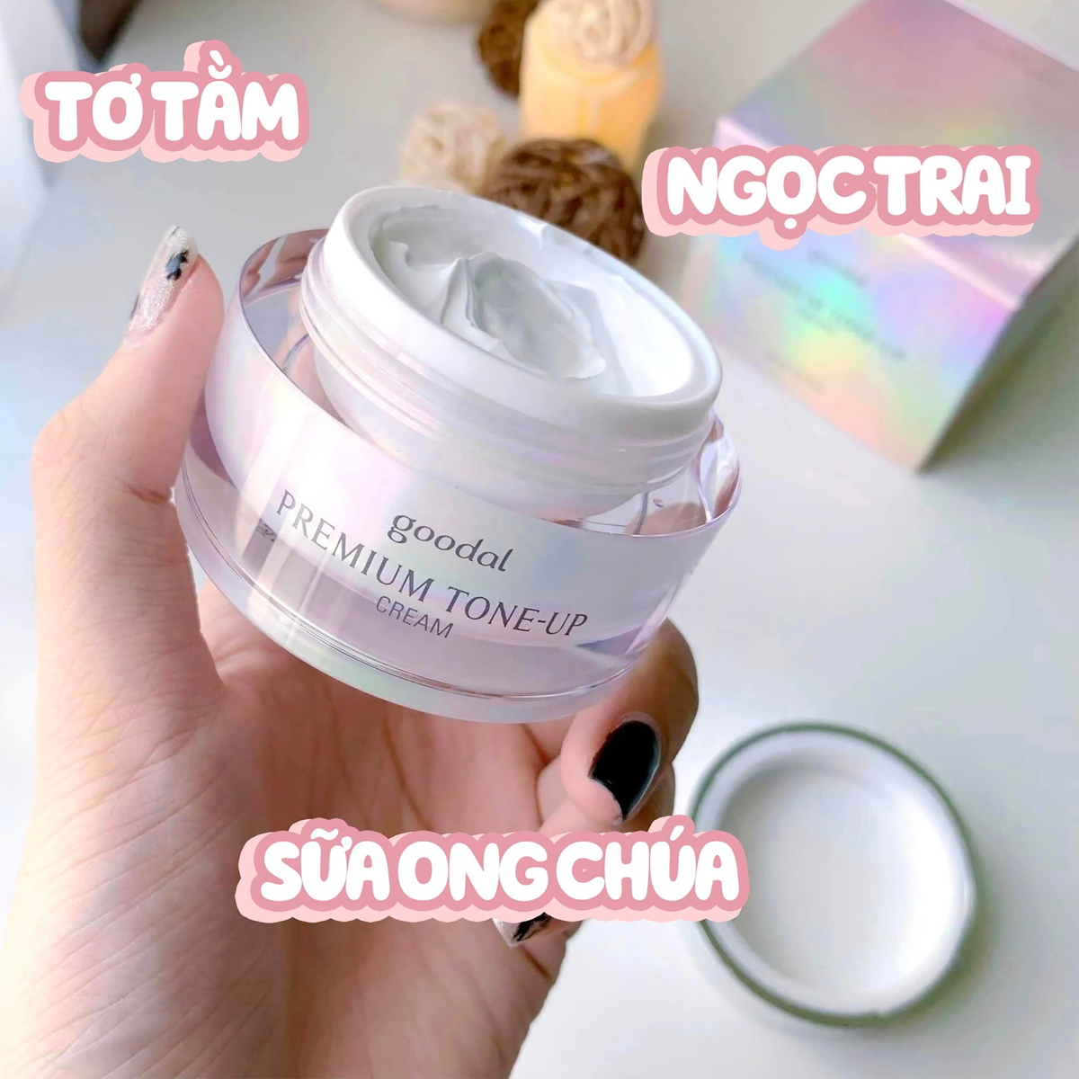 Goodal Premium Tone-Up Cream - Instant Brightening & Moisturizer