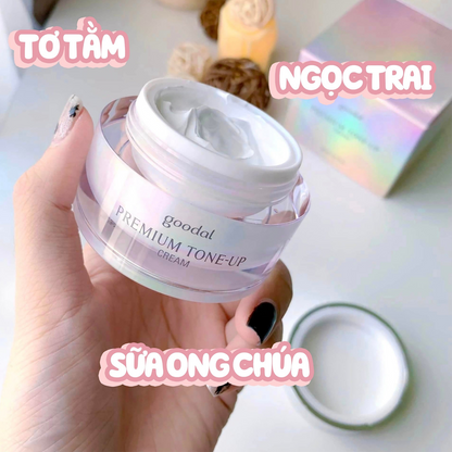 Goodal Premium Tone-Up Cream - Instant Brightening & Moisturizer