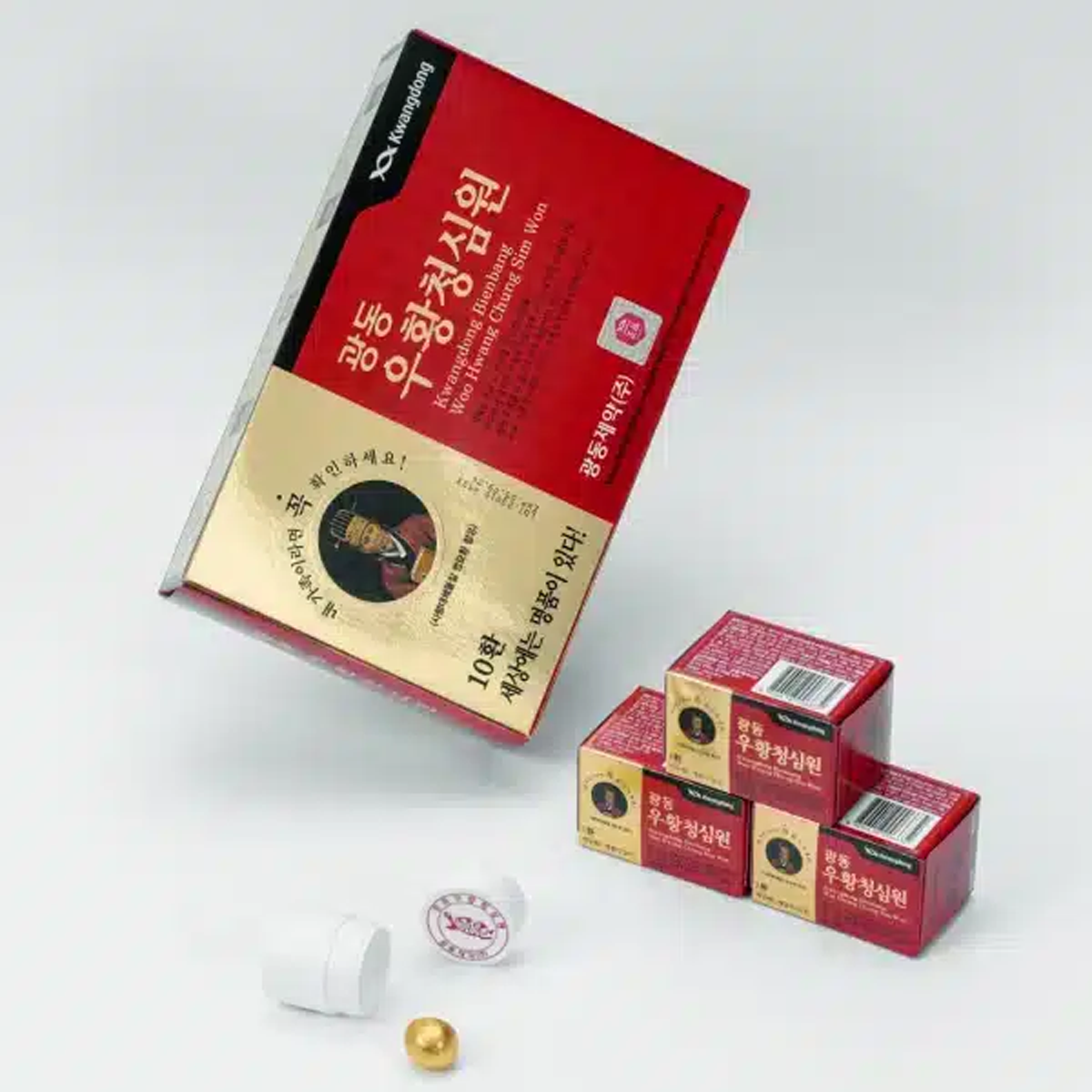 Viên An Cung Vũ Hoàng Thanh Tâm – Kwangdong (3.75 g × 10 pills)