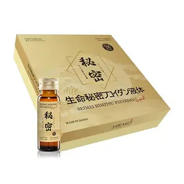 (Buy 1 get 1 Free) SEIMEI HIMITSU FUCOIDAN LIQUID - Premium Fucoidan Complex Drink - Premium Fucoidan Complex