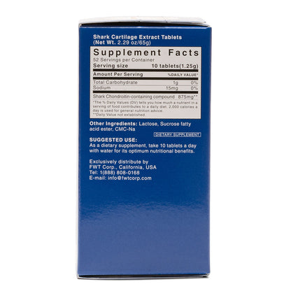 Fine Japan Shark Cartilage — 520 Tablets — product view 2