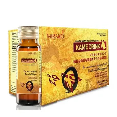 MIRAKO Kame Drink — Soft-Shell Turtle Extract, 10 × 50ml