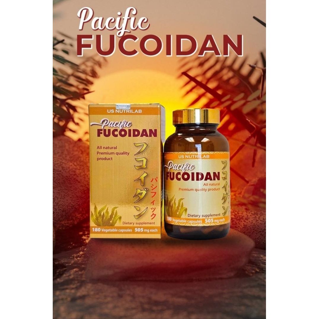 Pacific Fucoidan with Wakame & Shiitake — 180 Capsules — product view 2