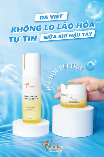 T-Bonice Divine Peptide Essence Toner & Perfect Peptide Moisturizer