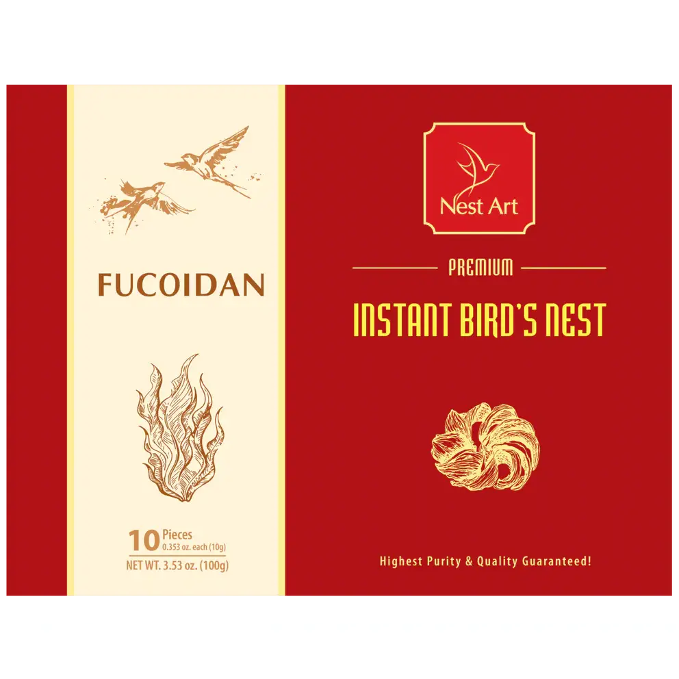 Nest Art Instant Bird's Nest with Fucoidan — product view 3